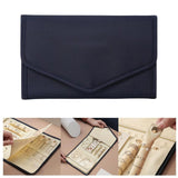 Travel Jewelry Organizer Case Zipper Pockets Necklaces Earrings Rings Watches