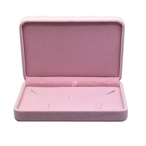 Velvet Jewelry Set Box Wedding Ring Gift Organizer Display Box