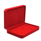 Velvet Jewelry Set Box Wedding Ring Gift Organizer Display Box