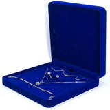 Velvet Jewelry Set Box Wedding Ring Gift Organizer Display Box