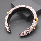Crystal Flower Headband Hand-Woven Hair Accessories