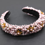 Crystal Flower Headband Hand-Woven Hair Accessories