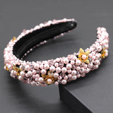 Crystal Flower Headband Hand-Woven Hair Accessories