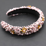 Crystal Flower Headband Hand-Woven Hair Accessories