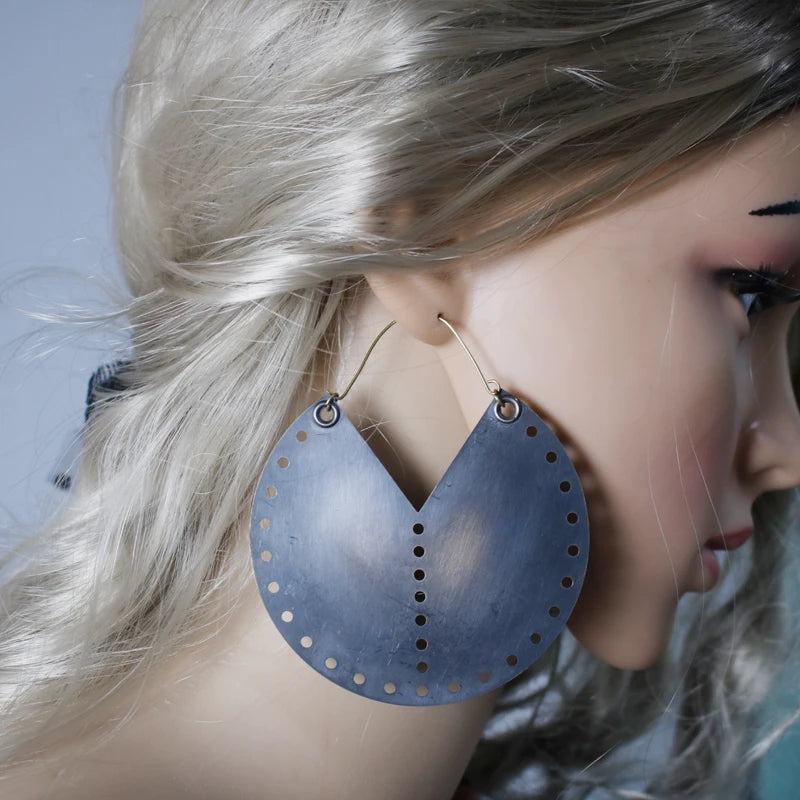 Vintage Brass Earrings for Women