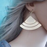 Vintage Brass Earrings for Women