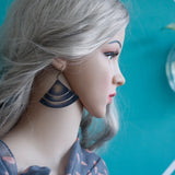 Vintage Brass Earrings for Women
