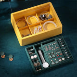 Large-capacity Transparent Jewelry Box Portable Storage Case