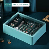 Large-capacity Transparent Jewelry Box Portable Storage Case