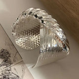 Knot Twist Cuff Bangles Statement Bangle Punk Streetwear