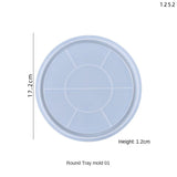 Large Round Silicone Mold for Placemats Epoxy Resin