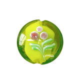 Hand-painted Sandwich Pattern Japanese Glass Beads DIY Jewelry Material