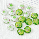 Hand-painted Sandwich Pattern Japanese Glass Beads DIY Jewelry Material