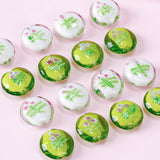 Hand-painted Sandwich Pattern Japanese Glass Beads DIY Jewelry Material