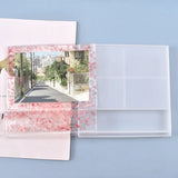 Square Silicone Mold for Epoxy Resin Photo Album Frame Accessories