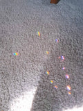 Large Sun Catcher Moon Crystal Wall Decor