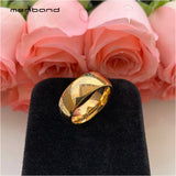 Tungsten Wedding Band Laser Engraved Ring 6MM 8MM