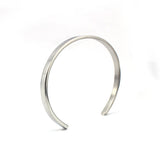 Engravable Steel Cuff Bangle Bracelet for Women