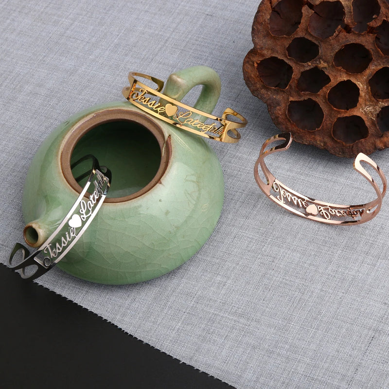 Love Bangles Wedding Jewelry Femme Pulseira