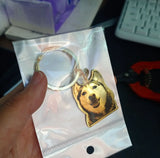 Lateefah Carved Pet Photo Pendant Keychain Pet Jewelry For Pet Memorial