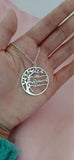Tree Of Life Multiple Name Necklace Stainless Steel Letter Necklace For Women