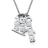Lateefah Name Necklace Personalized Stainless Steel Pendant