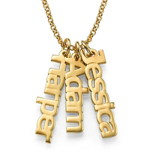 Lateefah Name Necklace Personalized Stainless Steel Pendant