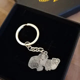 Pet Photo Pendant Keychain - Pet Jewelry For Dogs - Pet Memorial Keychain