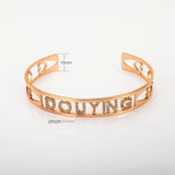 Zirconl Initial Charm Bracelet for Women - Couple Gift