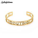 Zirconl Initial Charm Bracelet for Women - Couple Gift