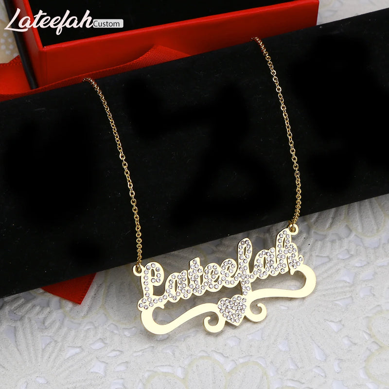 Personalized Stainless Name Necklace for Women