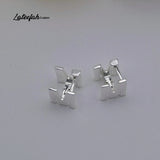 Custom Letter M Earring Stud for Women - High Jewelry Gift