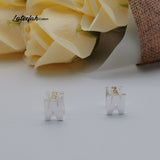 Custom Letter M Earring Stud for Women - High Jewelry Gift