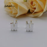 Custom Letter M Earring Stud for Women - High Jewelry Gift