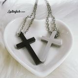 Personalized Stainless Steel Name Necklaces Cross Necklace