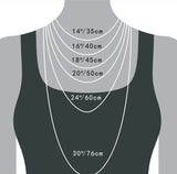Lateefah Stainless Steel Number Necklace for Women Girls