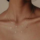 Lateefah First Lady VOTE Pendant Necklace Stainless Steel