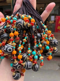 Class A Heavenly Beads Agate DIY Necklace Real Lady Fine Jewelry