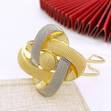 Italian 18k Butterfly Jewelry Set Two Tone Necklace Earrings Bracelet