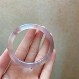 Natural Hetian Silk Jade Bracelet Bangle Handring Jewelry