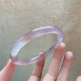Natural Hetian Silk Jade Bracelet Bangle Handring Jewelry