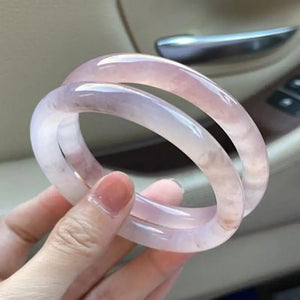 Natural Hetian Silk Jade Bracelet Bangle Handring Jewelry
