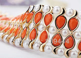Colorful Glass Stone Bracelet