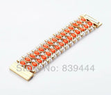 Colorful Glass Stone Bracelet