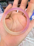 Natural Agate Bracelet Rare Ice Seed Small Round Bar Jade Fine Jewelry