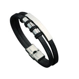 Customizable Layer Leather Bracelets for Men/Women