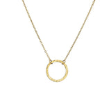 Layered Chain Pearl Roundness Necklace for Women