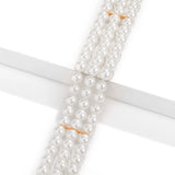 Layered Pearl Choker Necklace Men/Women Beads Necklaces Chain Jewelry
