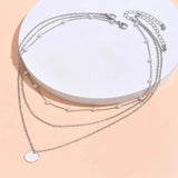 Layered Pearl Necklace for Women Y2k Choker Accesorios Collier Femme