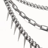 Punk Chain For Jeans Pants Spike Keychains Men Women Egirl eBoy Harajuku Grunge
